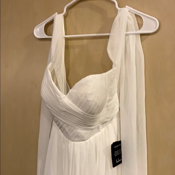 Classical Charm White Convertible Maxi Dress - Picture 5 of 6